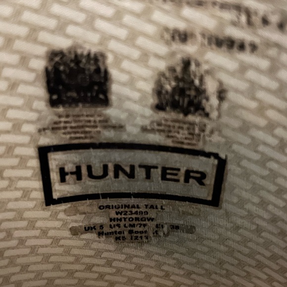 Hunter - (Black) Tall Foldable Rain Boots - Picture 2 of 2